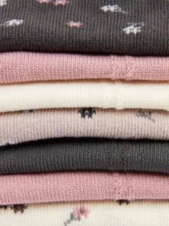 7 Paires De Socquettes à Motifs Assortis