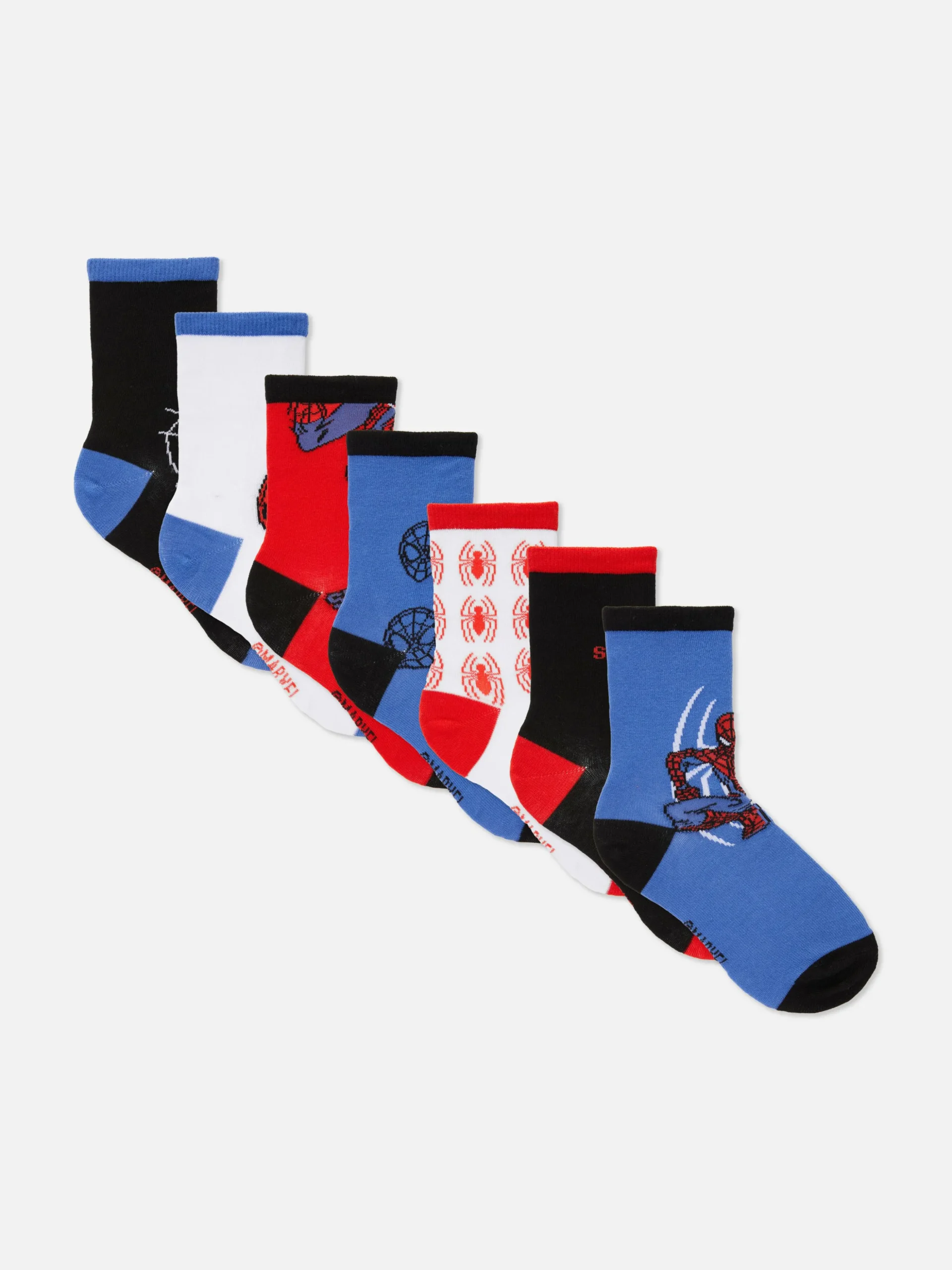 7 Paires De Socquettes Marvel Spider-Man
