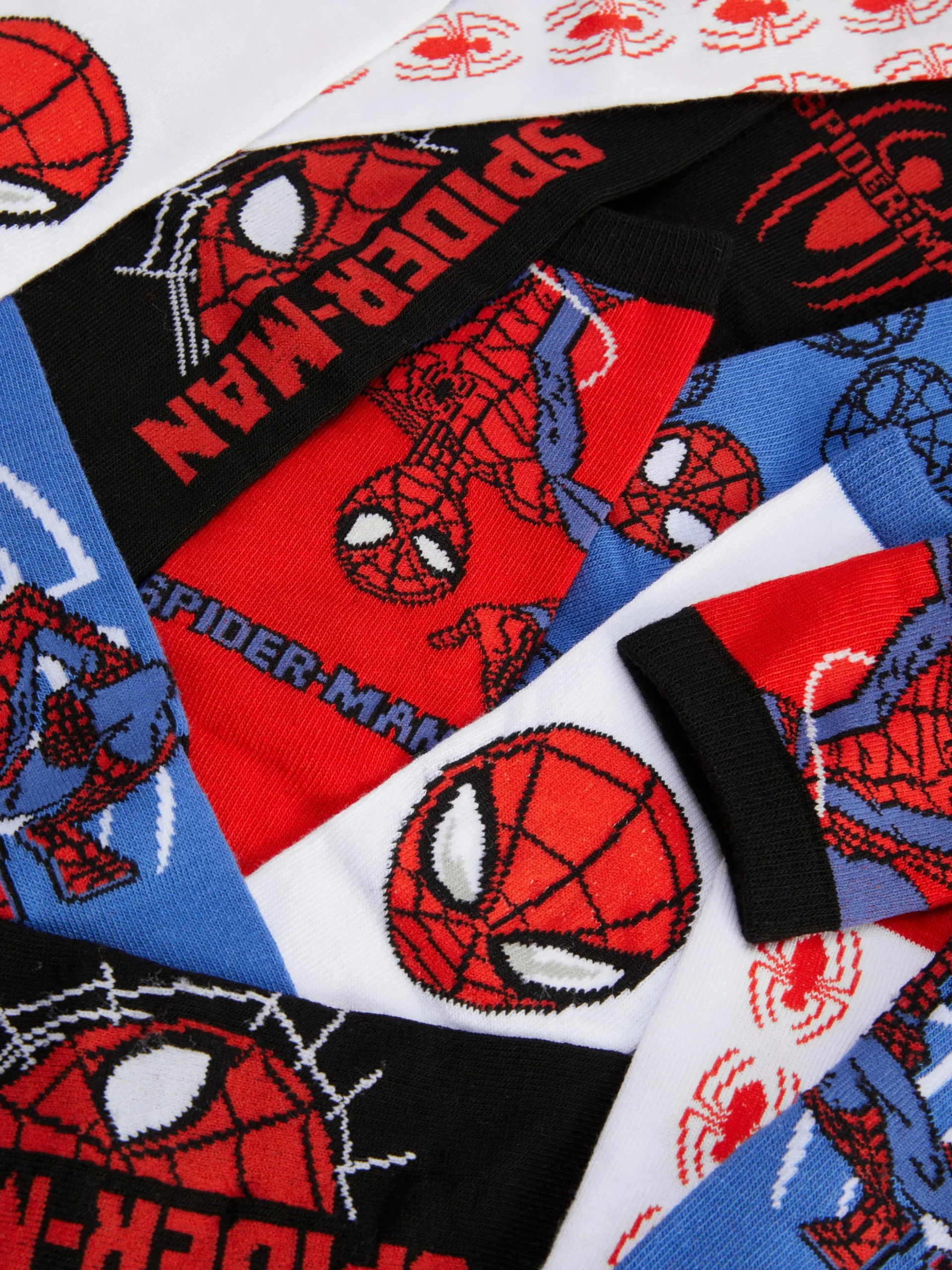 7 Paires De Socquettes Marvel Spider-Man