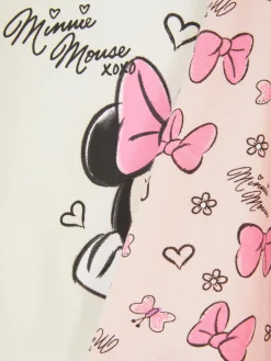 2 T-shirts Manches Longues Disney Minnie Mouse