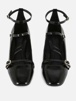 Babies à Talons Et à Triple Bride Rita Ora