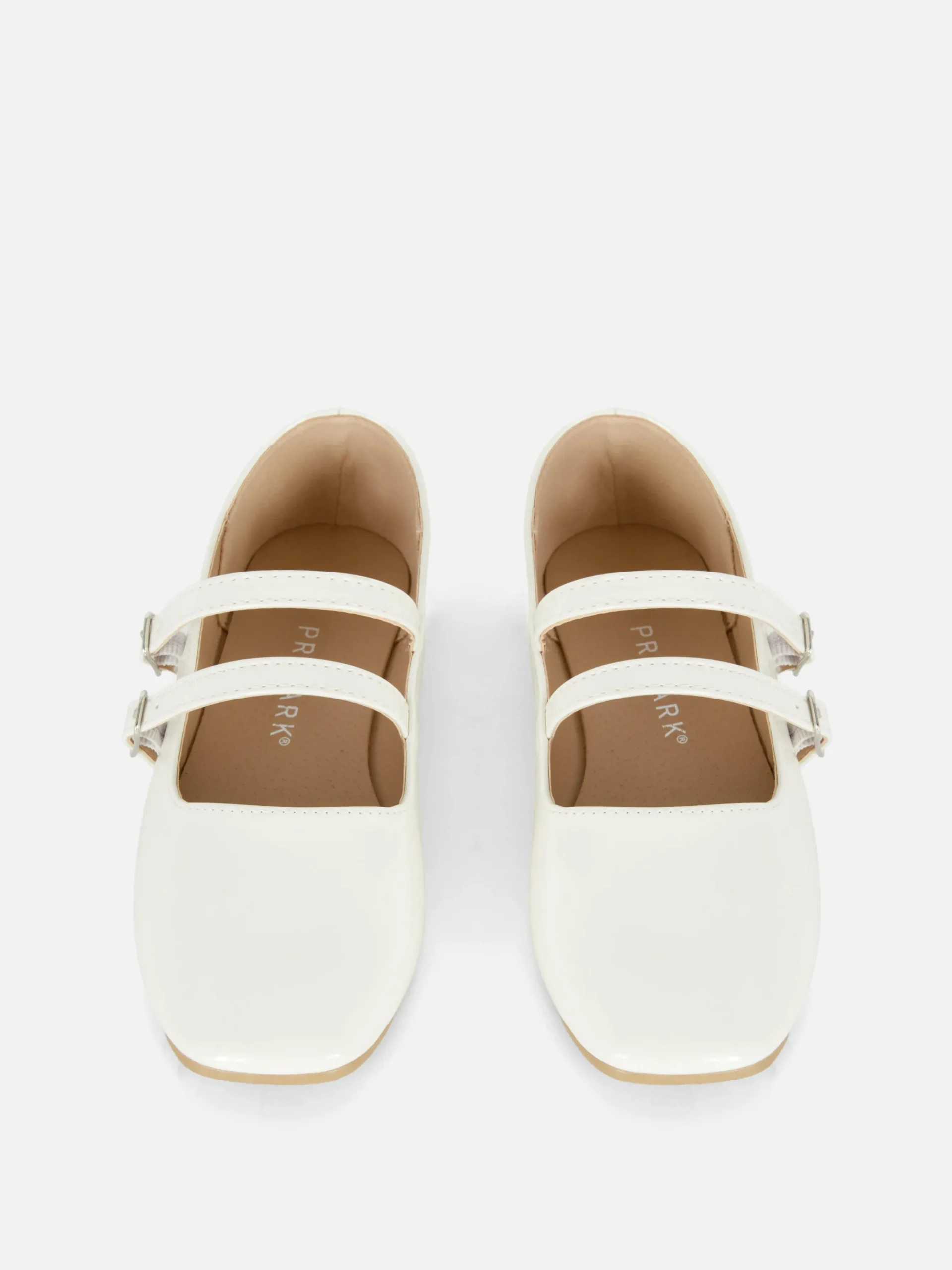 Ballerines à Double Sangle à Boucle