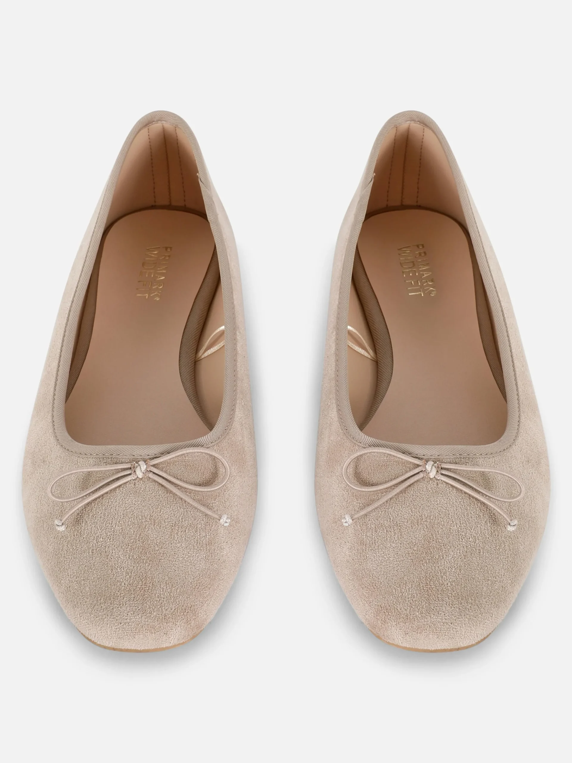 Ballerines à Nœuds En Suédine