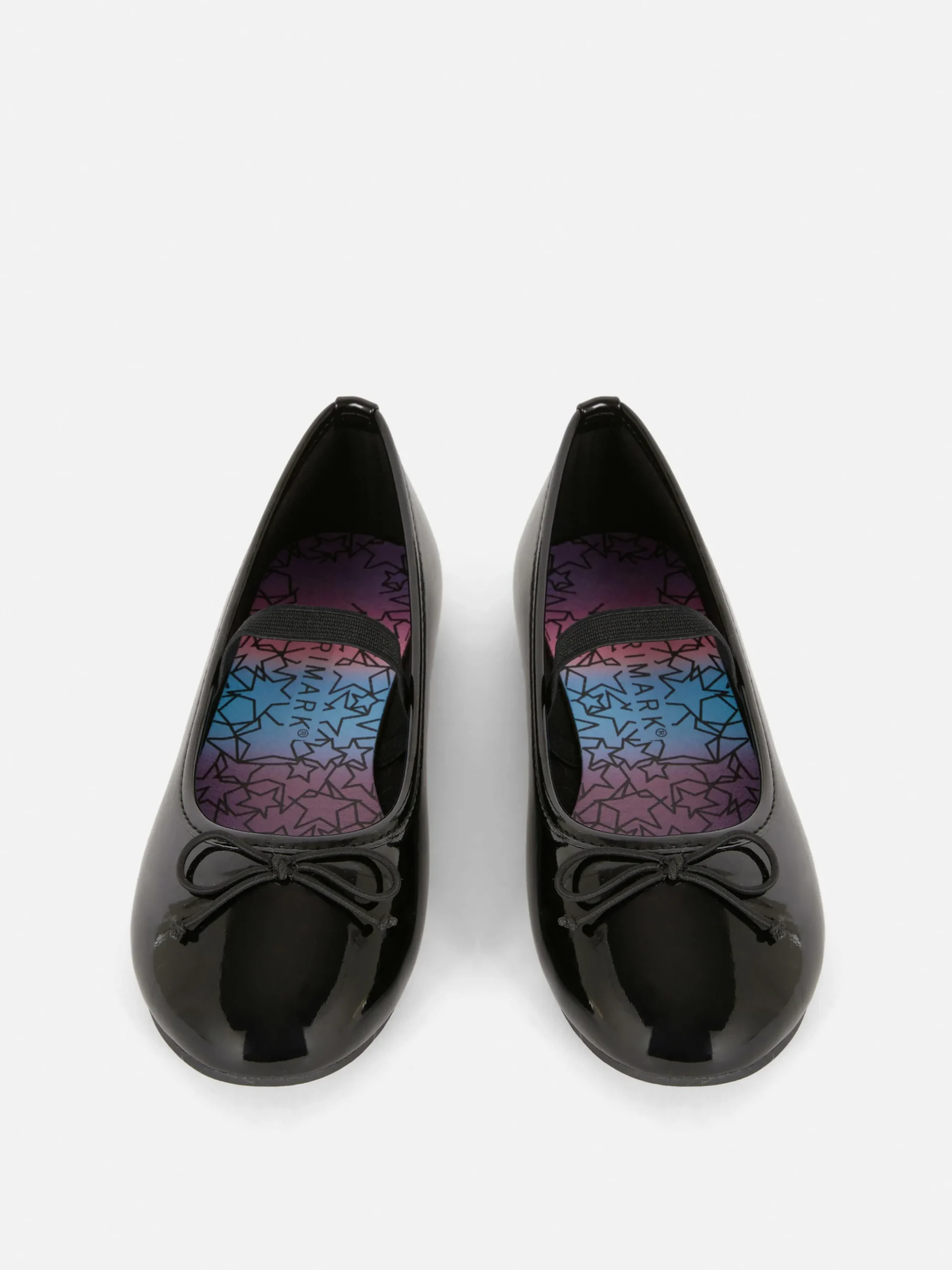 Ballerines En Simili Cuir Verni