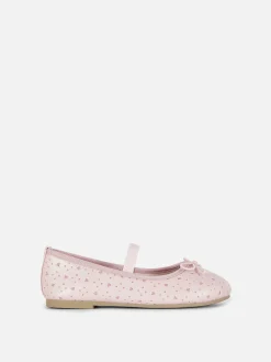 Ballerines Pailletées Découpées Au Laser