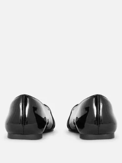 Ballerines Vernies à Bout Pointu