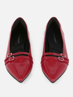 Ballerines Vernies à Bout Pointu