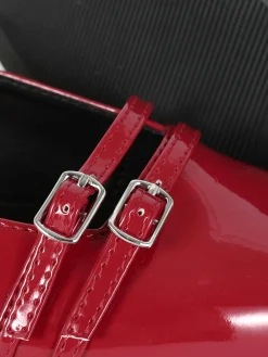 Ballerines Vernies à Bout Pointu