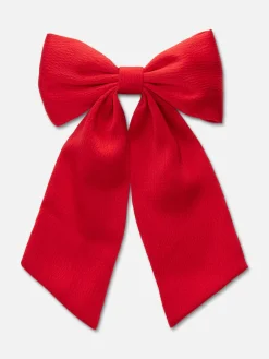 Barrette à Nœud Texturé