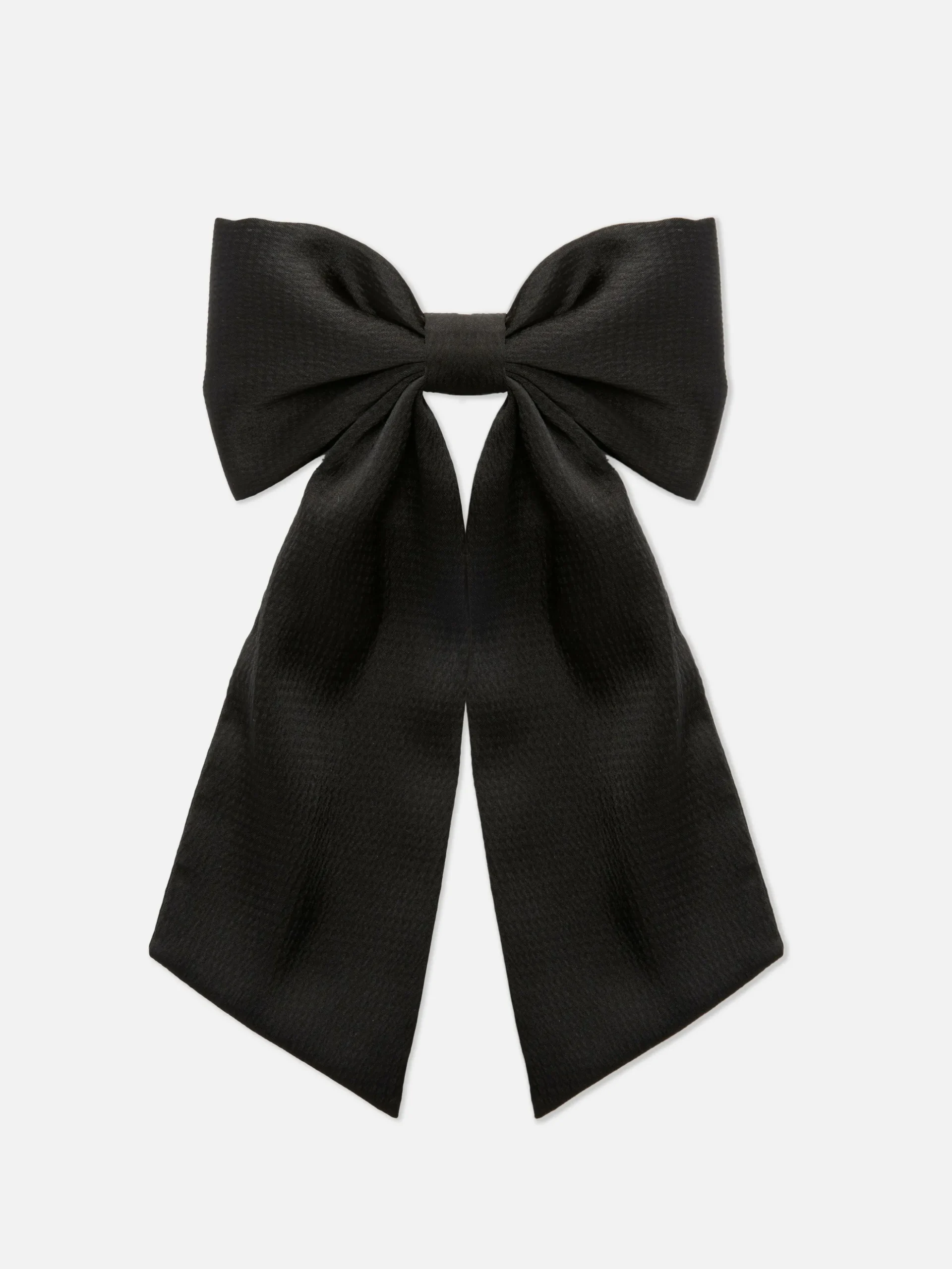 Barrette à Nœud Texturé