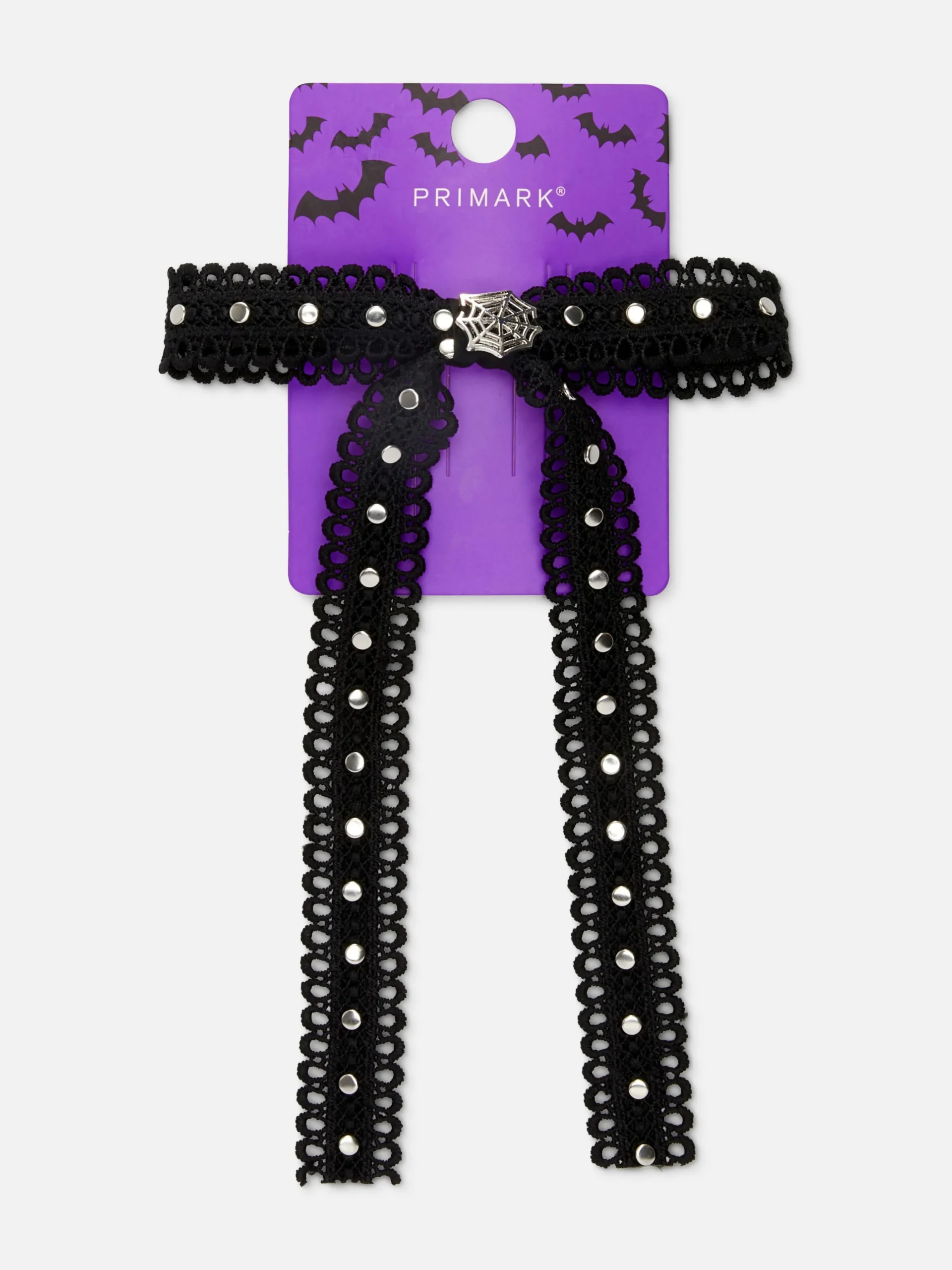 Barrette Avec Nœud En Dentelle Halloween