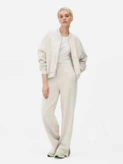 Bas De Jogging à Ourlet Fendu à Coordonner