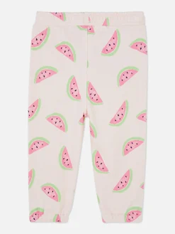 Bas De Jogging à Revers Et Cordon De Serrage