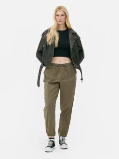 Bas De Jogging à Revers Et Cordon De Serrage