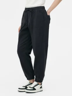 Bas De Jogging à Revers Et Cordon De Serrage