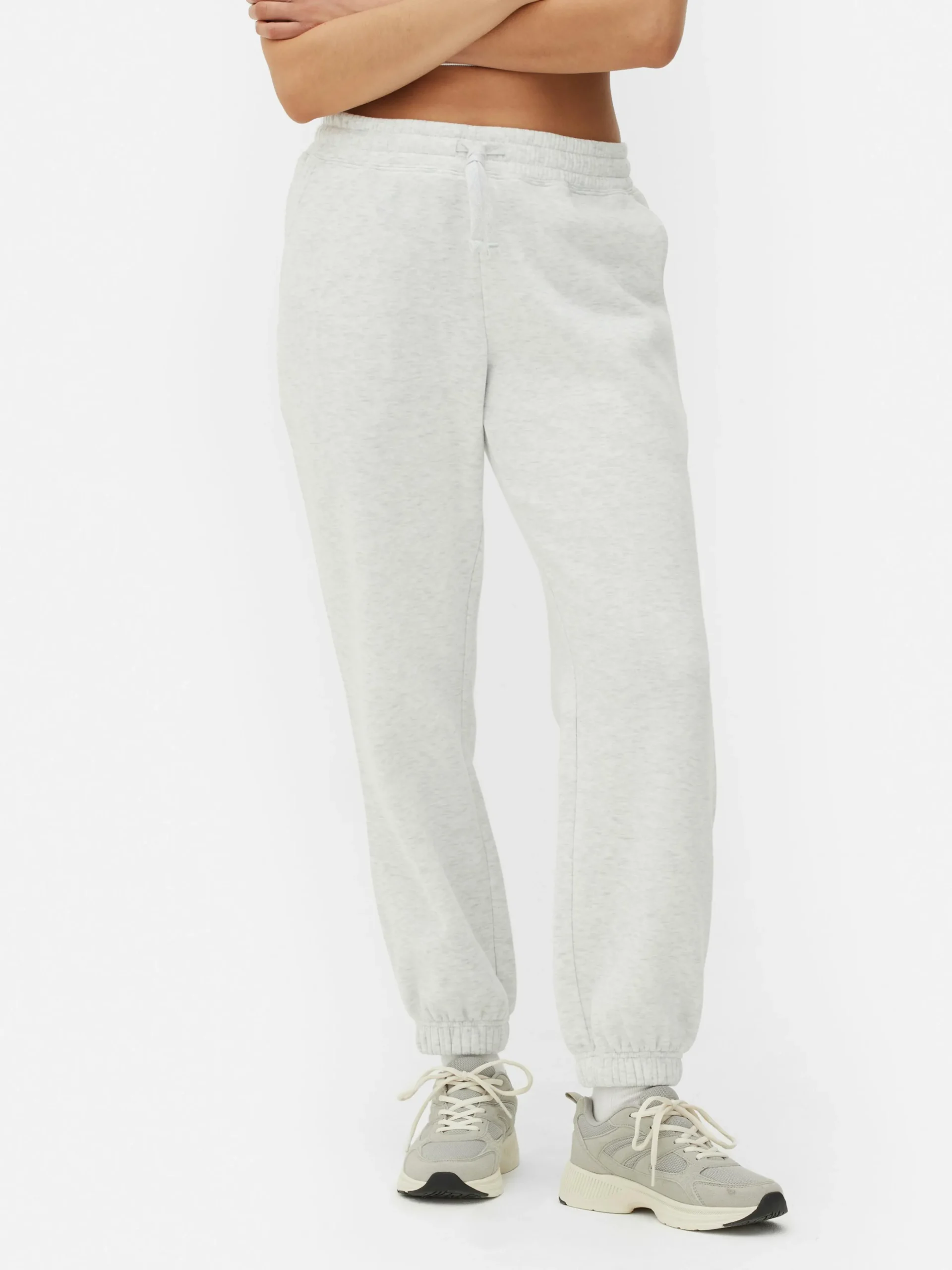 Bas De Jogging à Revers Et Cordon De Serrage