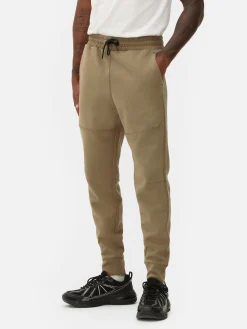 Bas De Jogging Contrecollé Coupe Slim