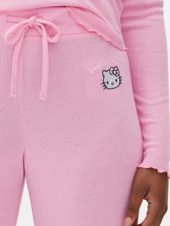 Bas De Pyjama En Pointelle Hello Kitty