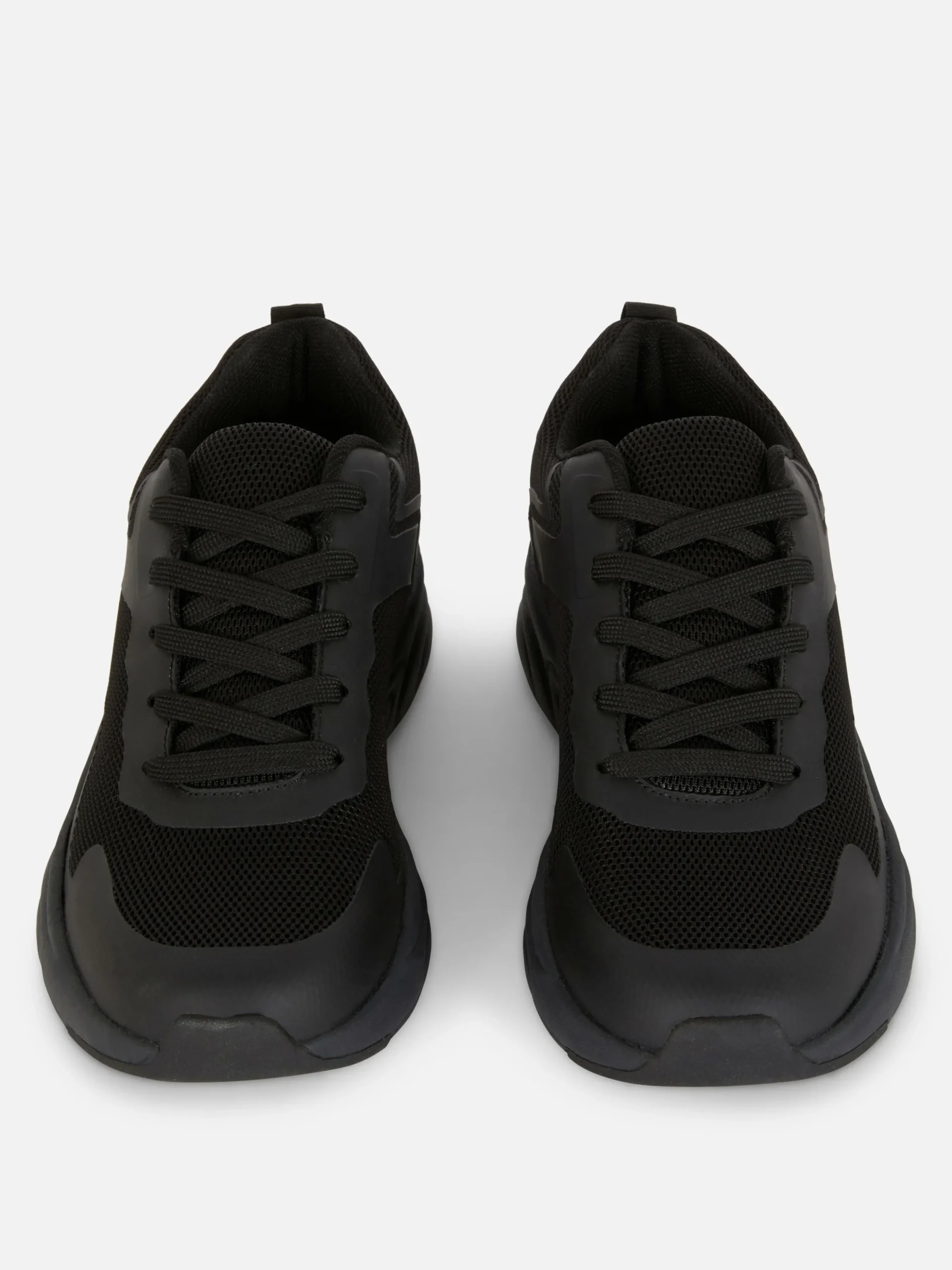 Baskets à Semelle épaisse Et Empiècements