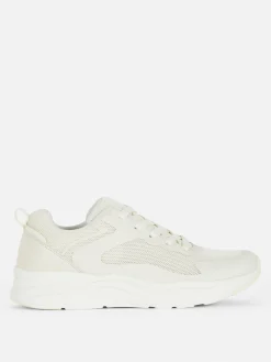 Baskets à Semelle épaisse Et Empiècements