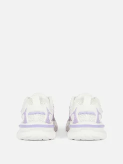 Baskets à Semelle épaisse Et Empiècements