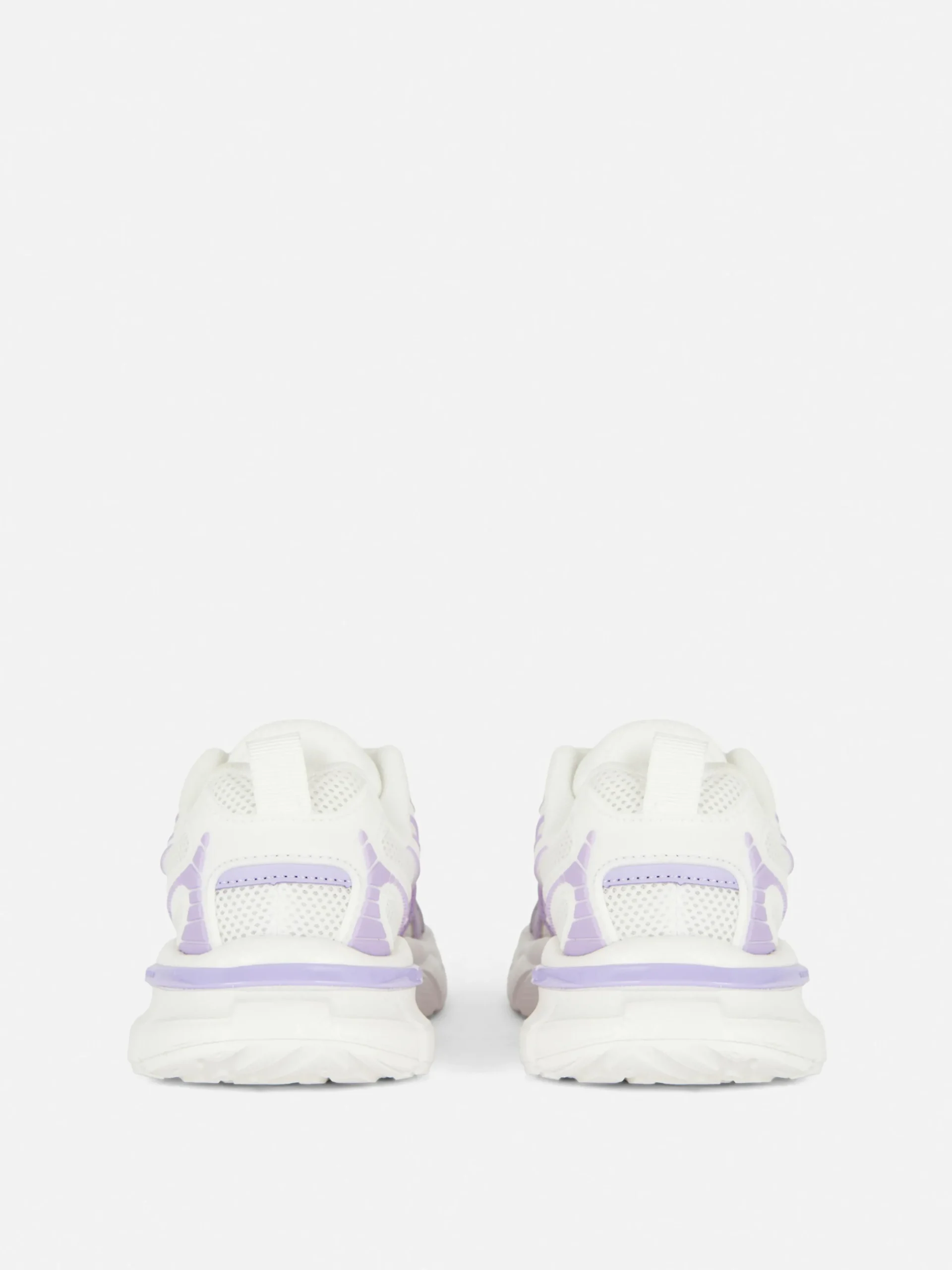 Baskets à Semelle épaisse Et Empiècements