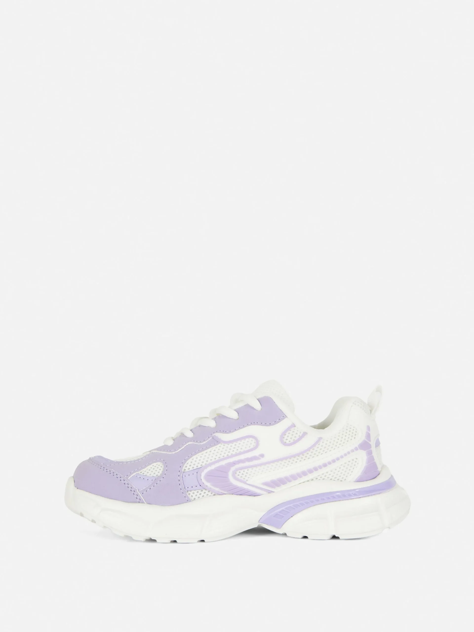 Baskets à Semelle épaisse Et Empiècements