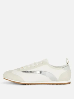 Baskets Basses De Tennis à Lacets