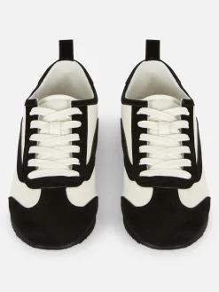 Baskets Basses De Tennis à Lacets