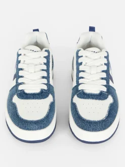 Baskets Basses En Denim Disney Lilo & Stitch