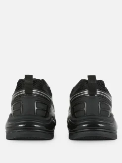 Baskets De Sport Basses à Empiècements