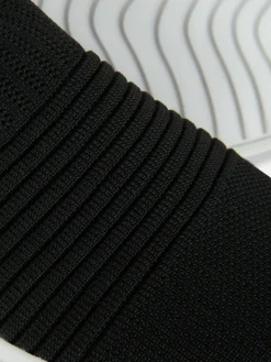 Baskets En Maille Côtelée