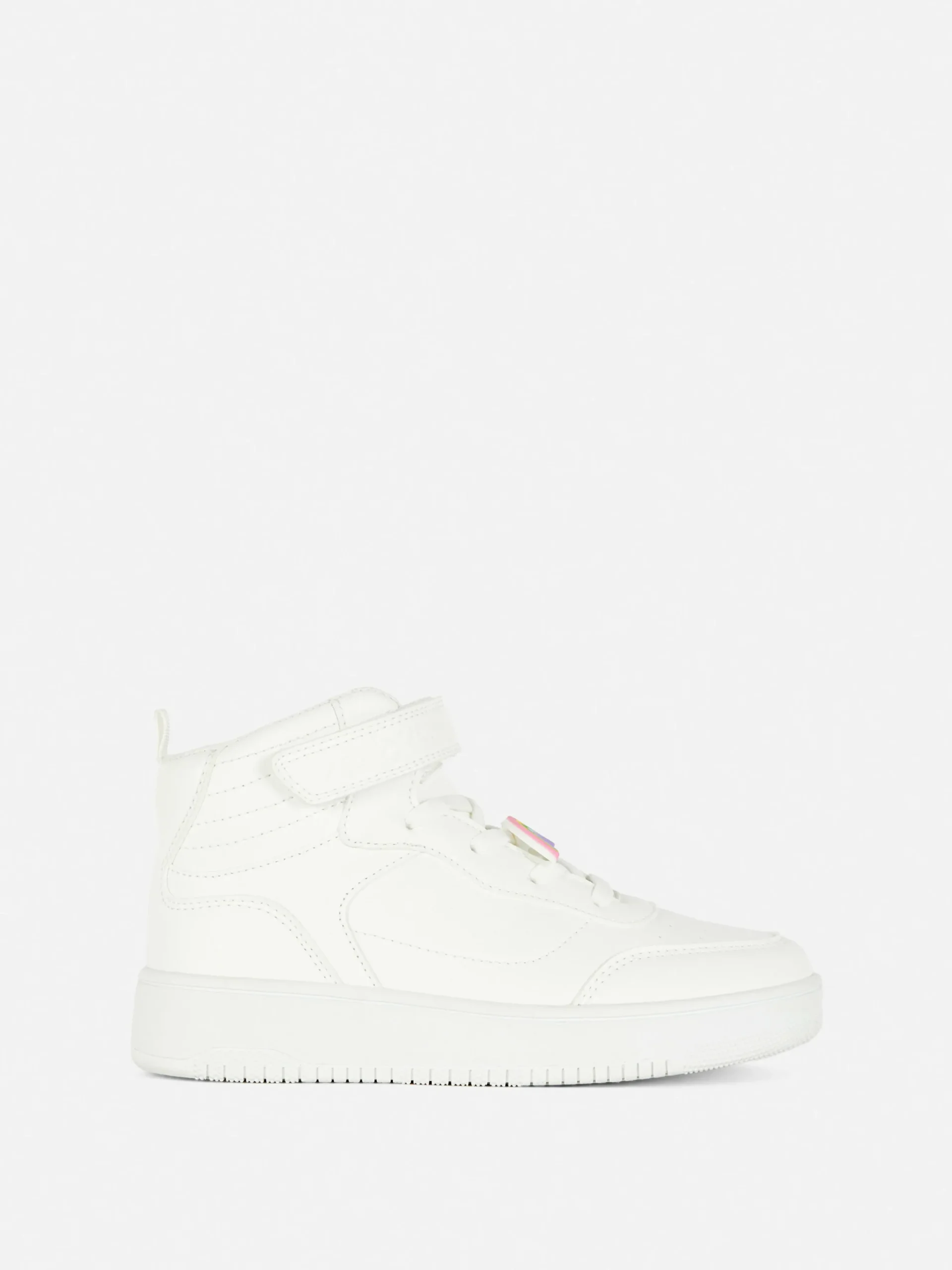 Baskets Montantes à Breloques Arc-en-ciel