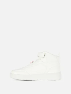 Baskets Montantes à Breloques Arc-en-ciel