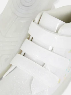 Baskets Montantes Lumineuses à Paillettes