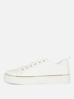 Baskets épaisses à Clous Et Strass