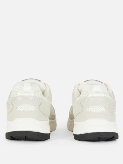 Baskets Sport à Empiècements Multiples