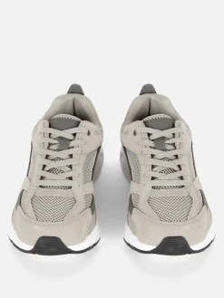 Baskets Sport à Empiècement En Maille