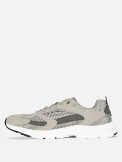 Baskets Sport à Empiècement En Maille