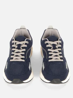 Baskets Sport à Empiècement En Maille