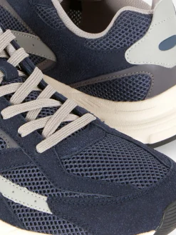 Baskets Sport à Empiècement En Maille