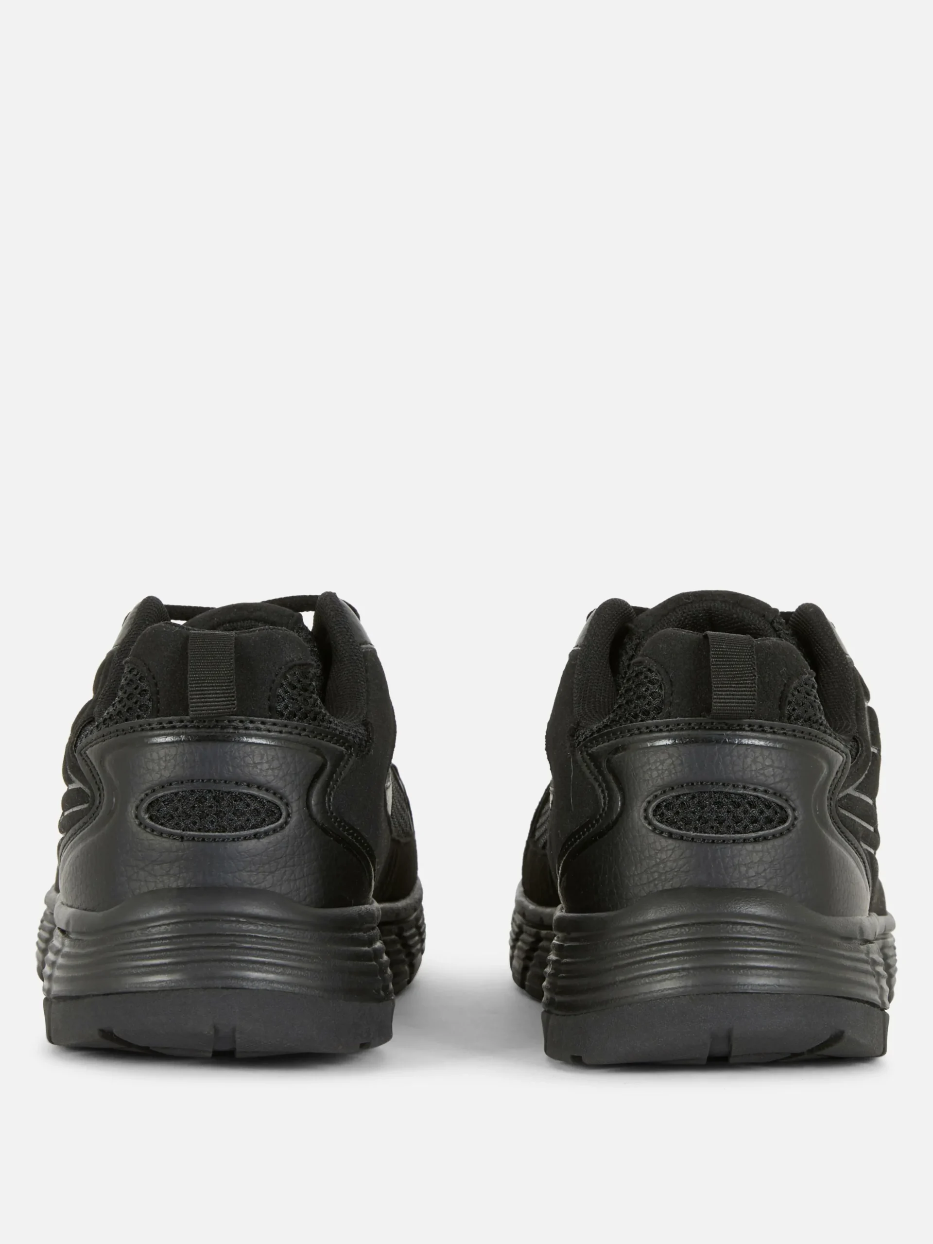 Baskets Sport à Empiècements Multiples