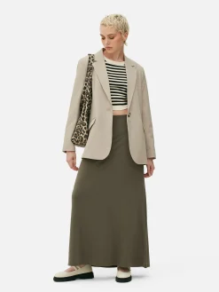 Blazer à Boutonnage Simple à Coordonner