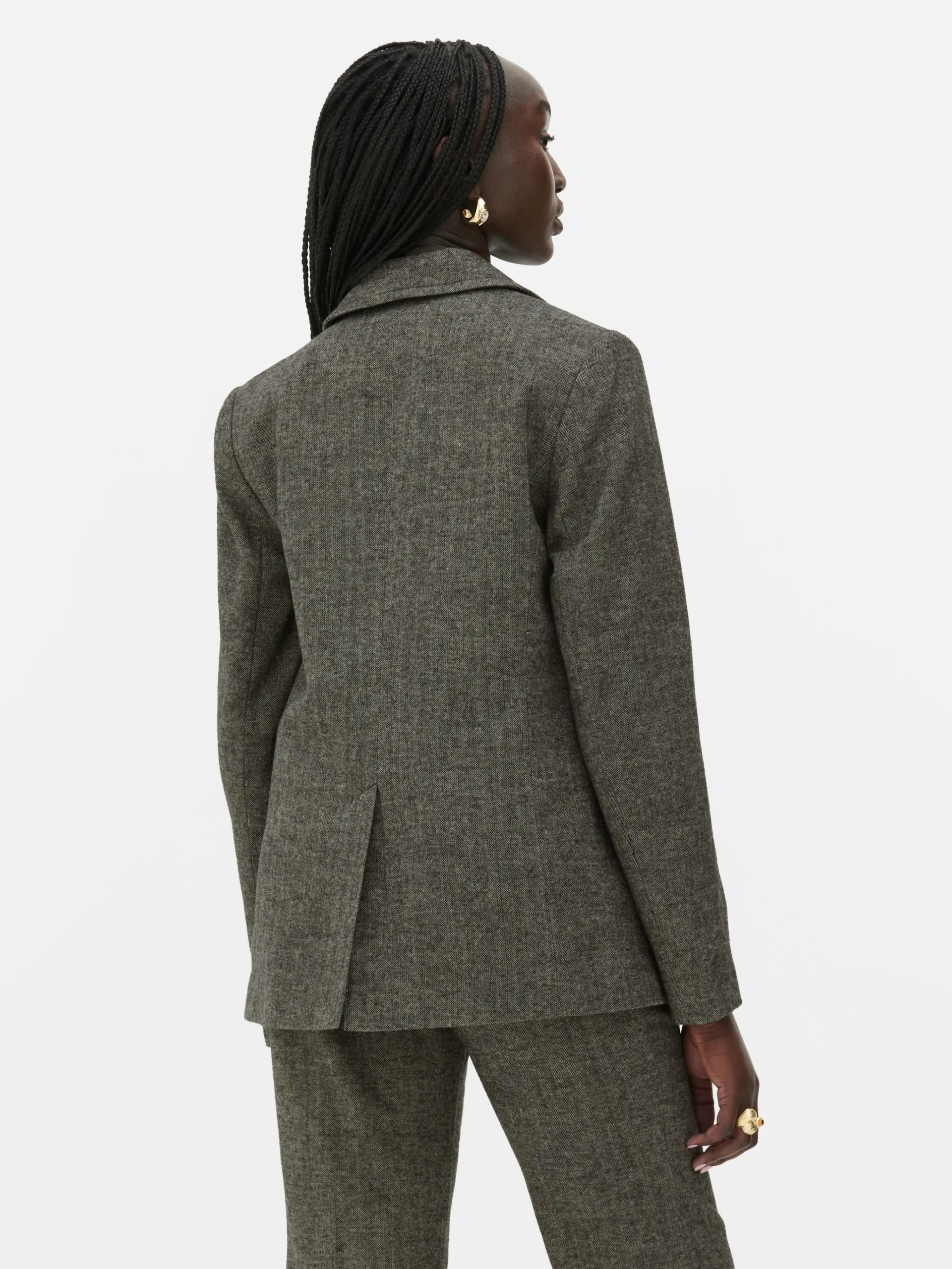 Blazer à Chevrons Rita Ora