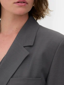 Blazer Oversize à Boutonnage Croisé Rita Ora