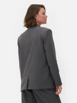 Blazer Oversize à Boutonnage Croisé Rita Ora