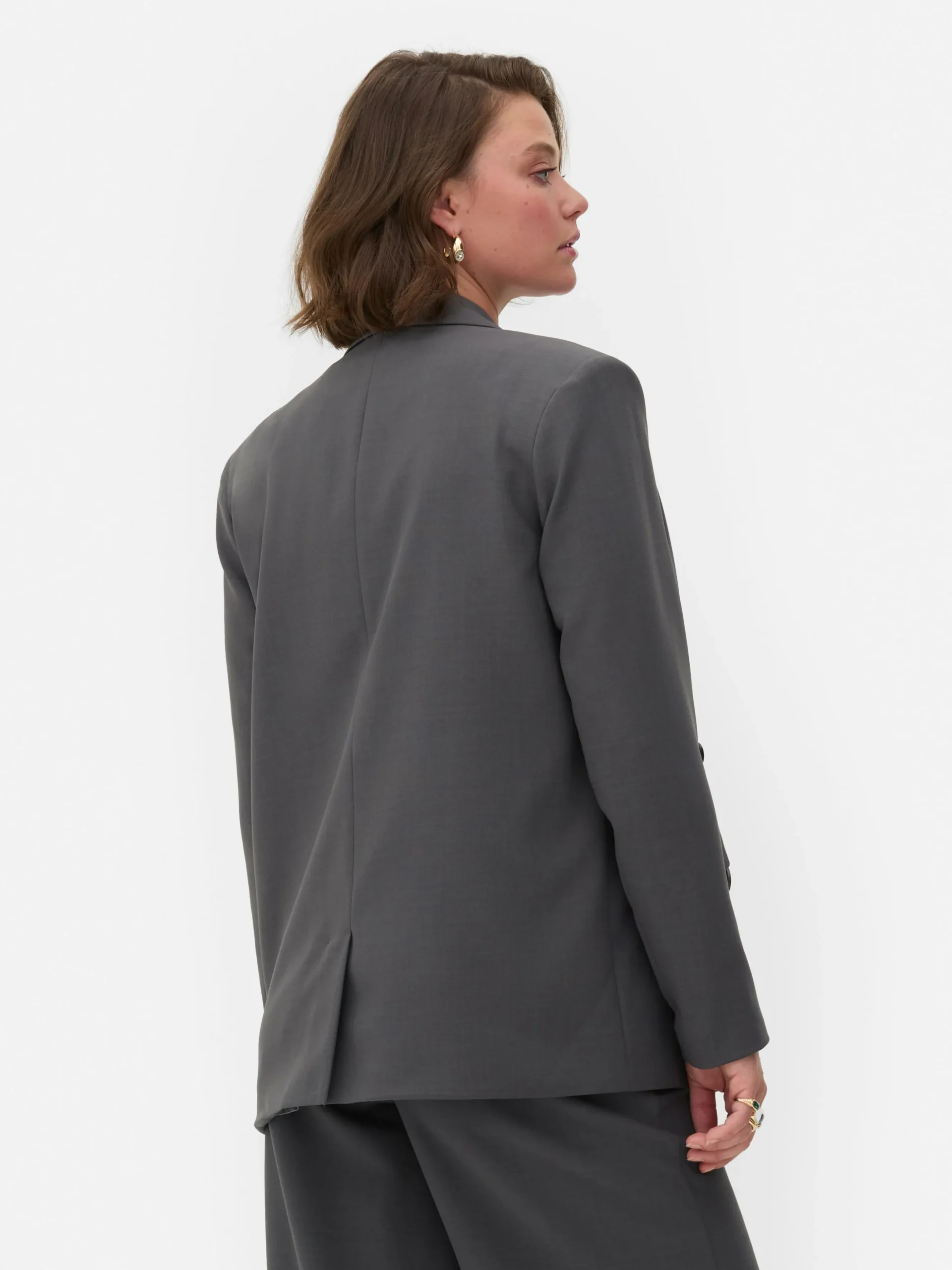 Blazer Oversize à Boutonnage Croisé Rita Ora