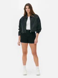 Blouson Bomber Effet Vieilli