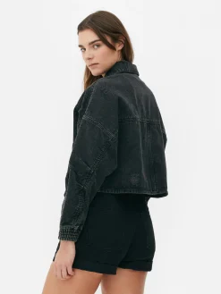 Blouson Bomber Effet Vieilli