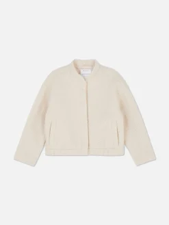 Blouson Bomber Texturé